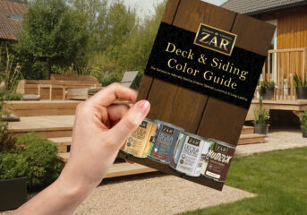 Deck and siding