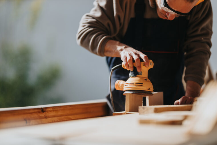 Preping wood