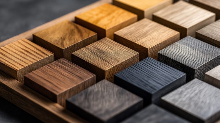Variety of wood types