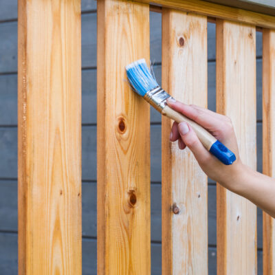 clear deck and siding stain