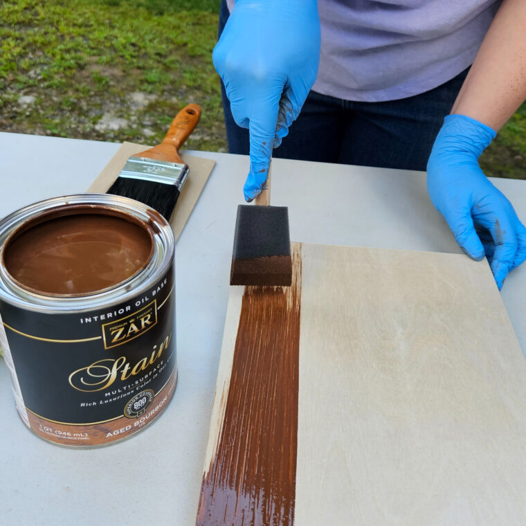 Zar interior stain foam brush application board 150dpi copy